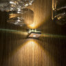 На фото подсветка витрины гостиной Szynaka VELLE 